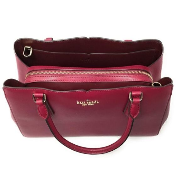 KATE SPADE TIPPY SMALL LEATHER SATCHEL BAG NWT - Picture 6 of 15